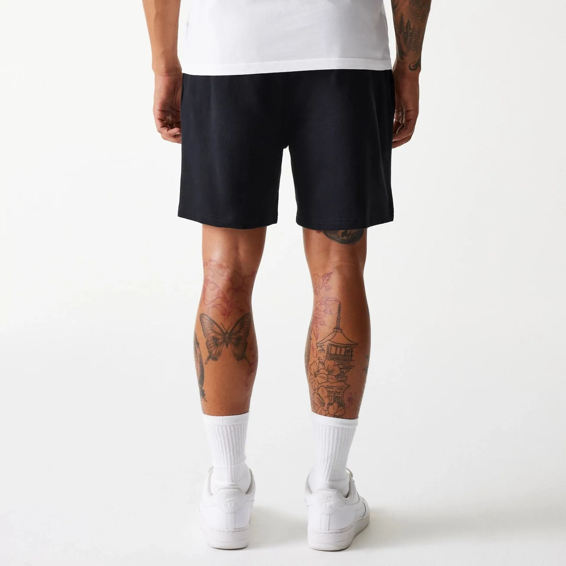LA Dodgers MLB Pique Black Shorts NEW ERA