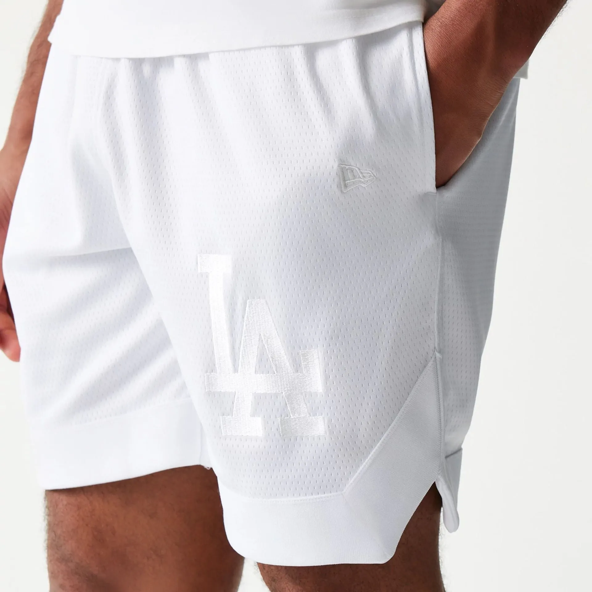 LA Dodgers Tonal Pack White Shorts NEW ERA