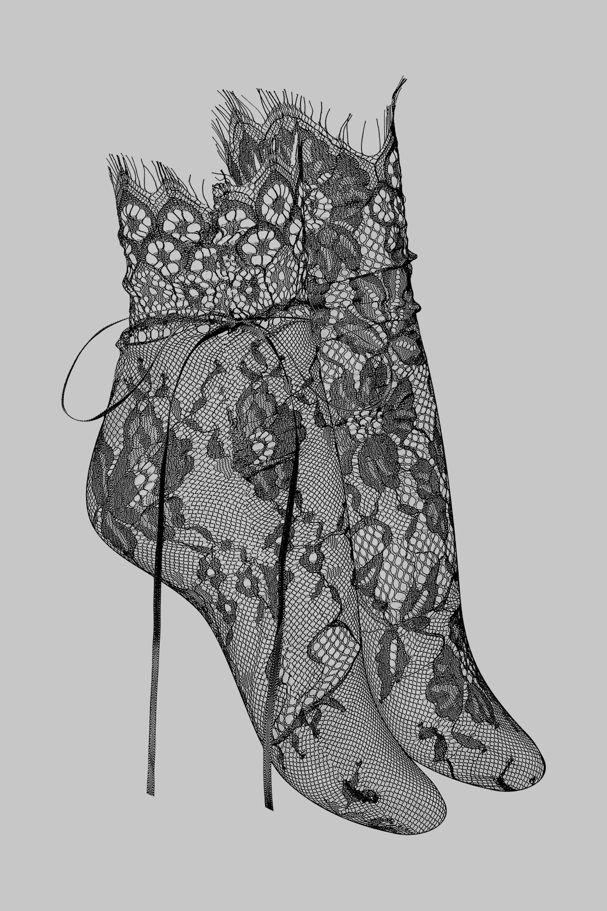 Lace socks - Les Coquetteries Maison Close
