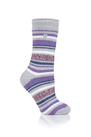 Ladies Heat Holders Twisted Stripe Abstract Dimension