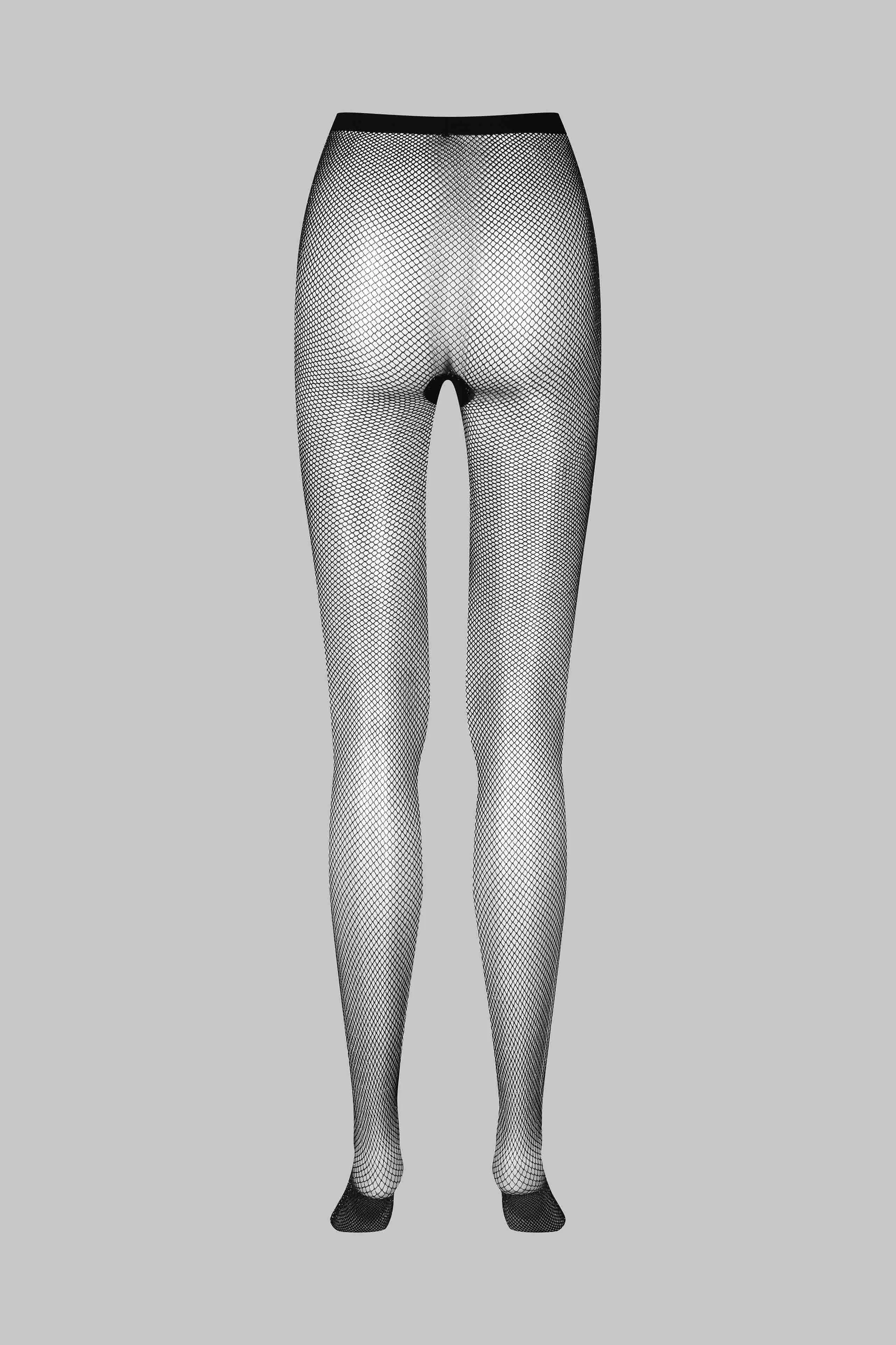 Lurex fishnet tights - Les Coquetteries Maison Close