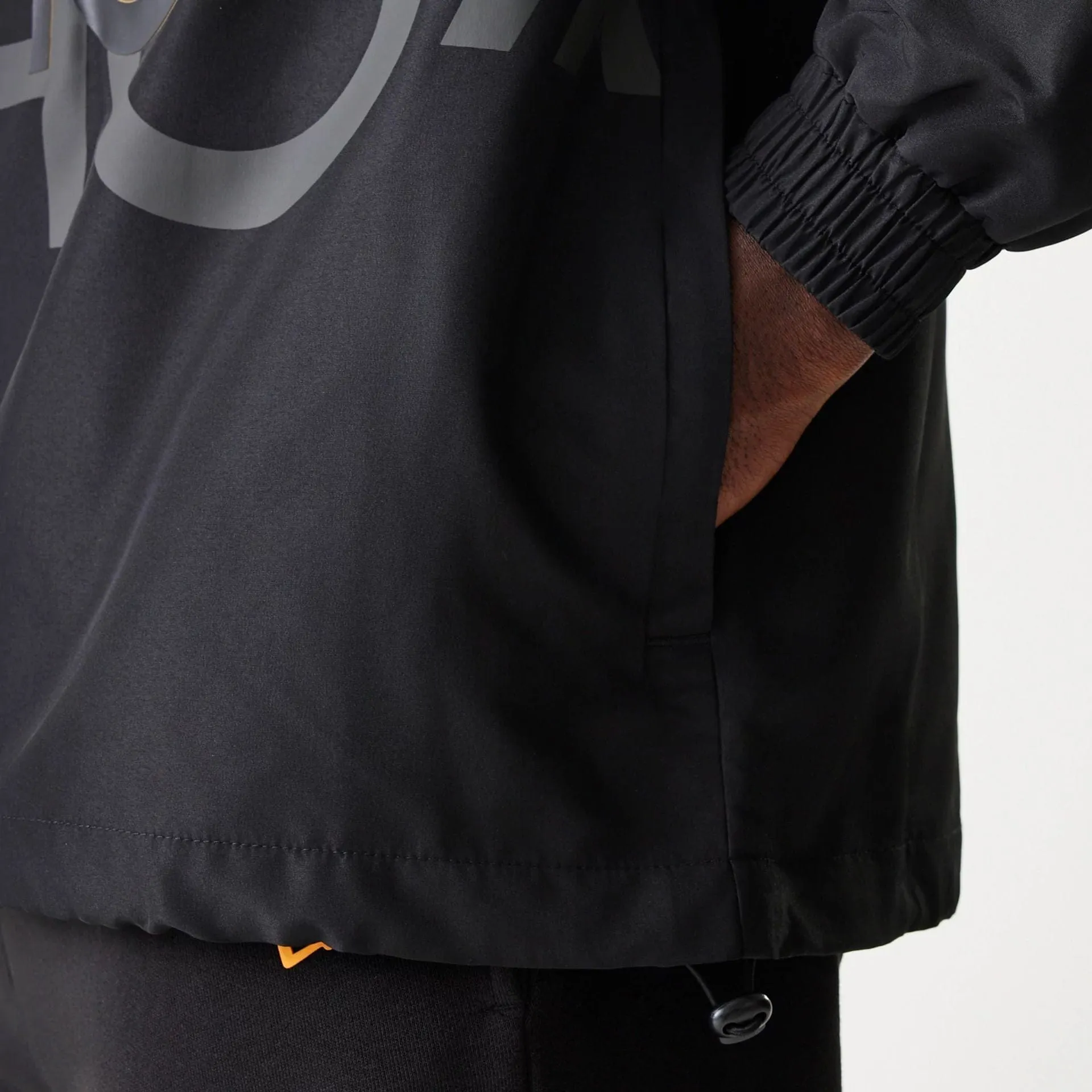 McLaren Racing Shadow Black Windbreaker Jacket NEW ERA