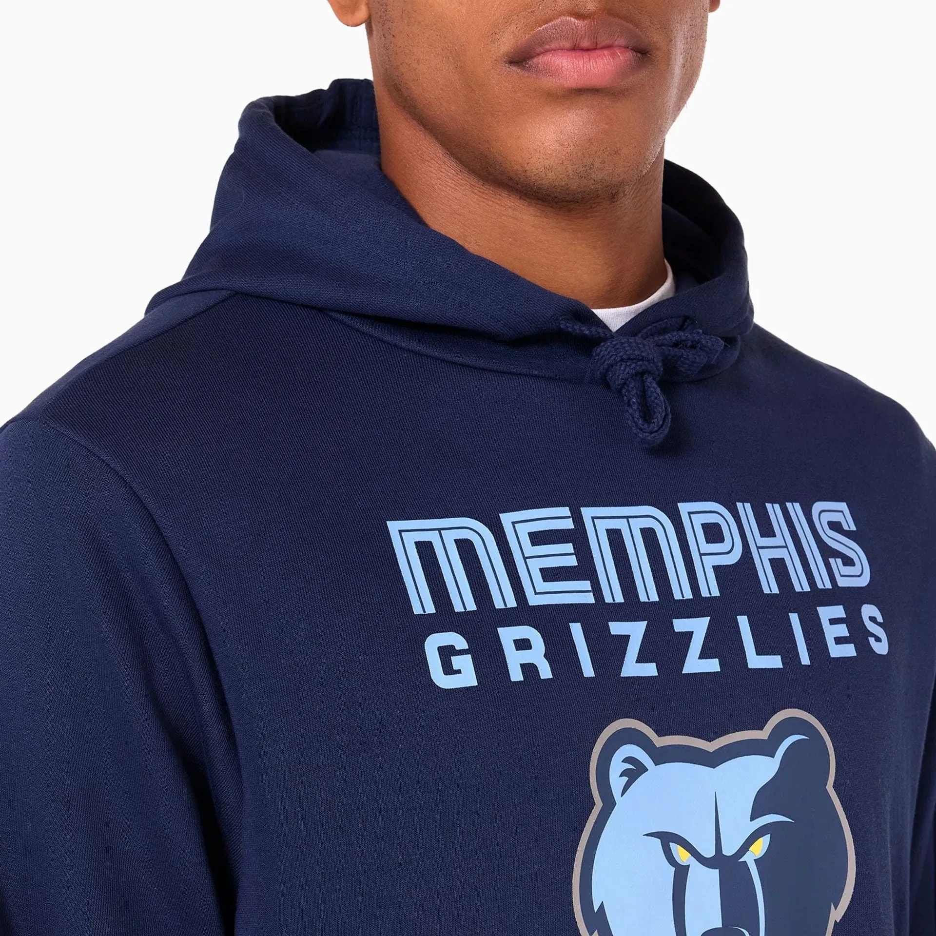 Memphis Grizzlies NBA Navy Pullover Hoodie NEW ERA