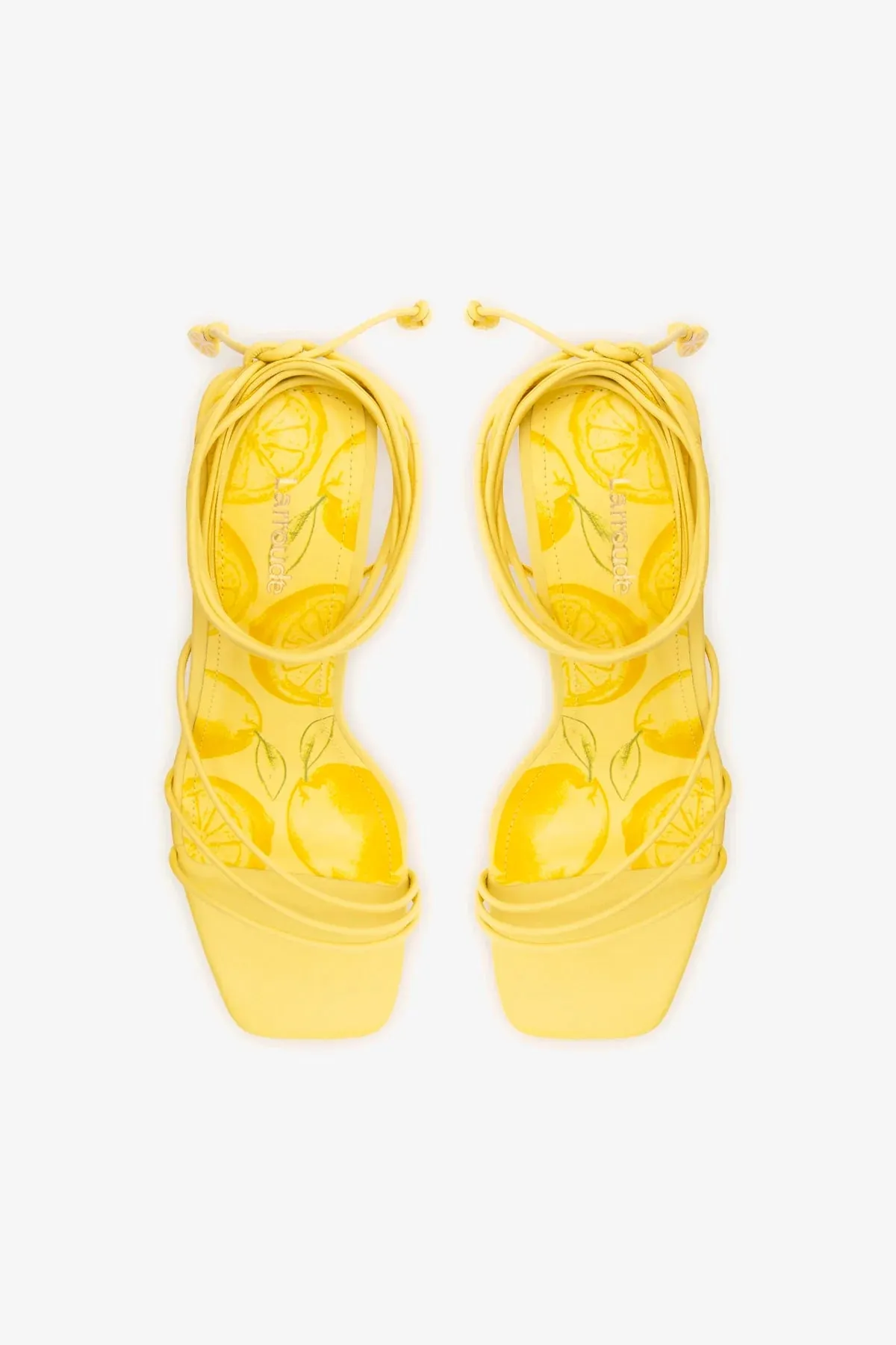 Nadia Sandal In Lemonade Leather