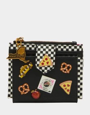 NEW YAWK BIFOLD WALLET BLACK MULTI Betsey Johnson