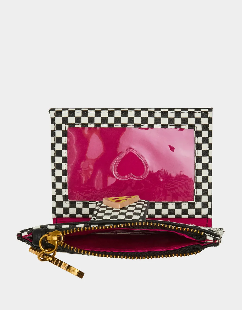 NEW YAWK BIFOLD WALLET BLACK MULTI Betsey Johnson