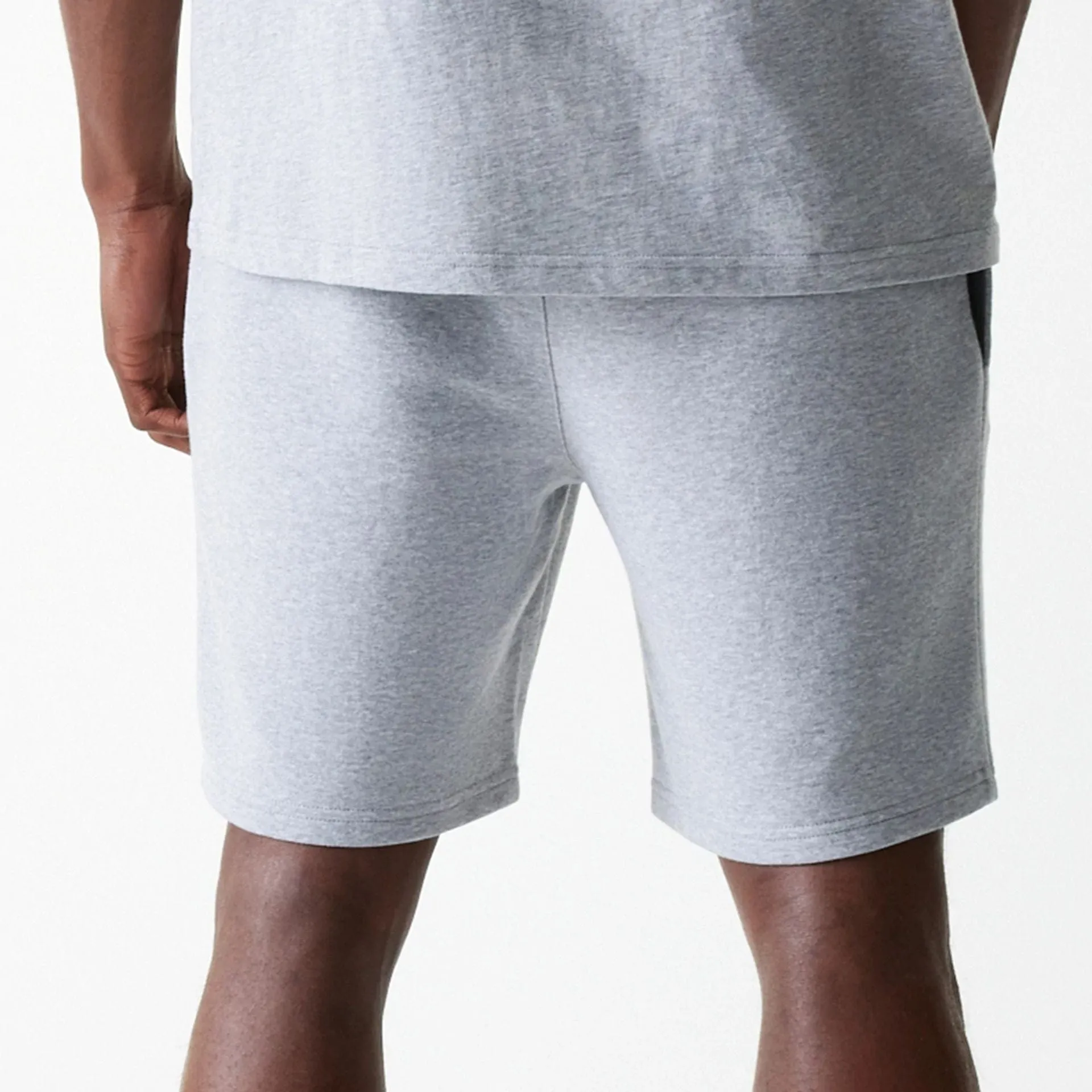 New York Yankees MLB League Essential French Terry Grey Shorts NEW ERA