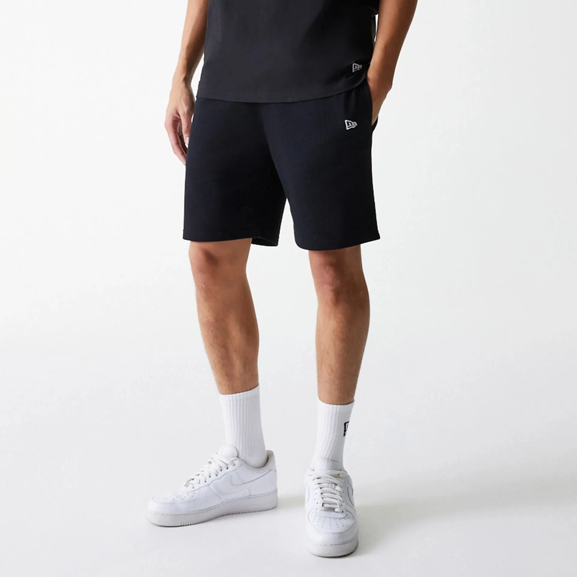 New York Yankees MLB League Essential Midi Black Shorts NEW ERA