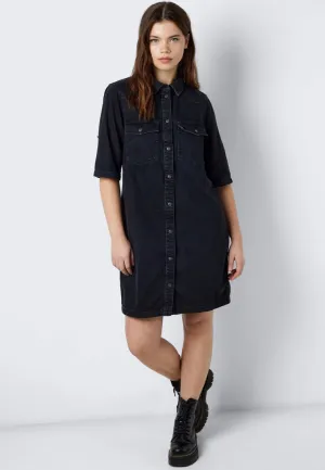 Noisy May - New Signe Denim Black Washed - Dress
