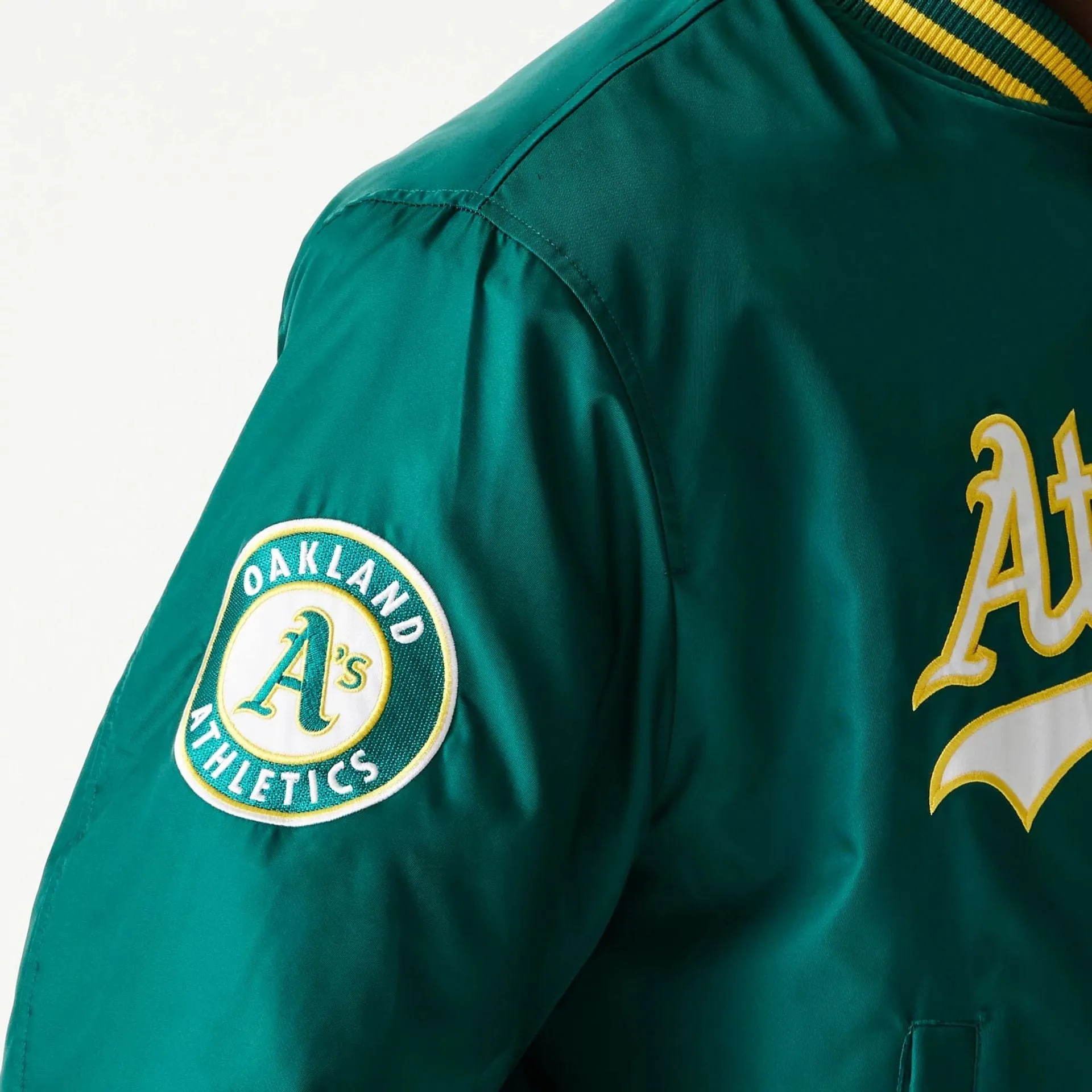 Oakland Athletics MLB Stadium Green Jacket NEW ERA