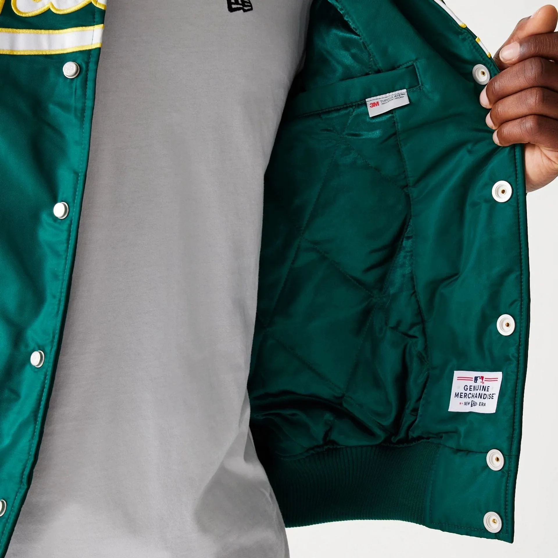 Oakland Athletics MLB Stadium Green Jacket NEW ERA