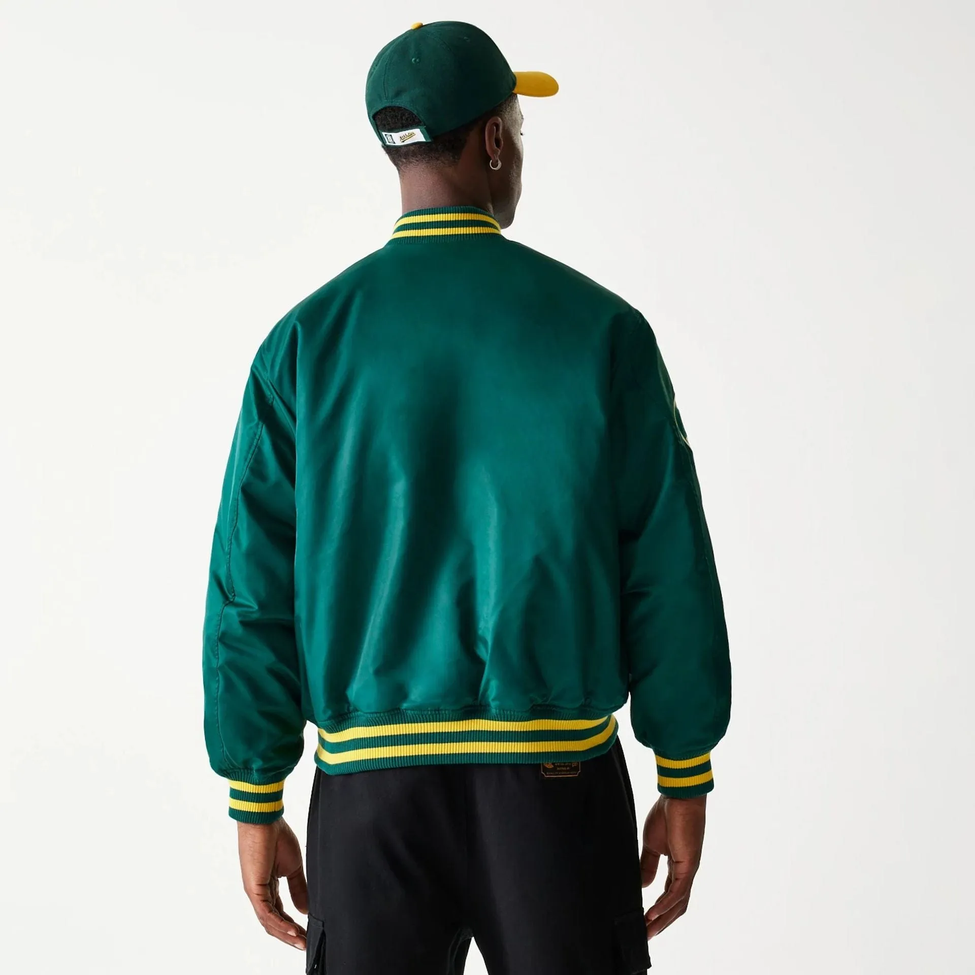 Oakland Athletics MLB Stadium Green Jacket NEW ERA