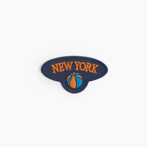 Oval New York Basketball Patch LOCAL HOOPS