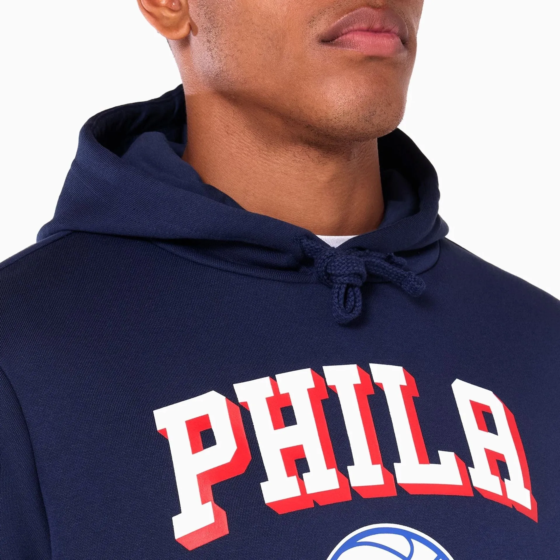 Philadelphia 76ers NBA Navy Pullover Hoodie NEW ERA