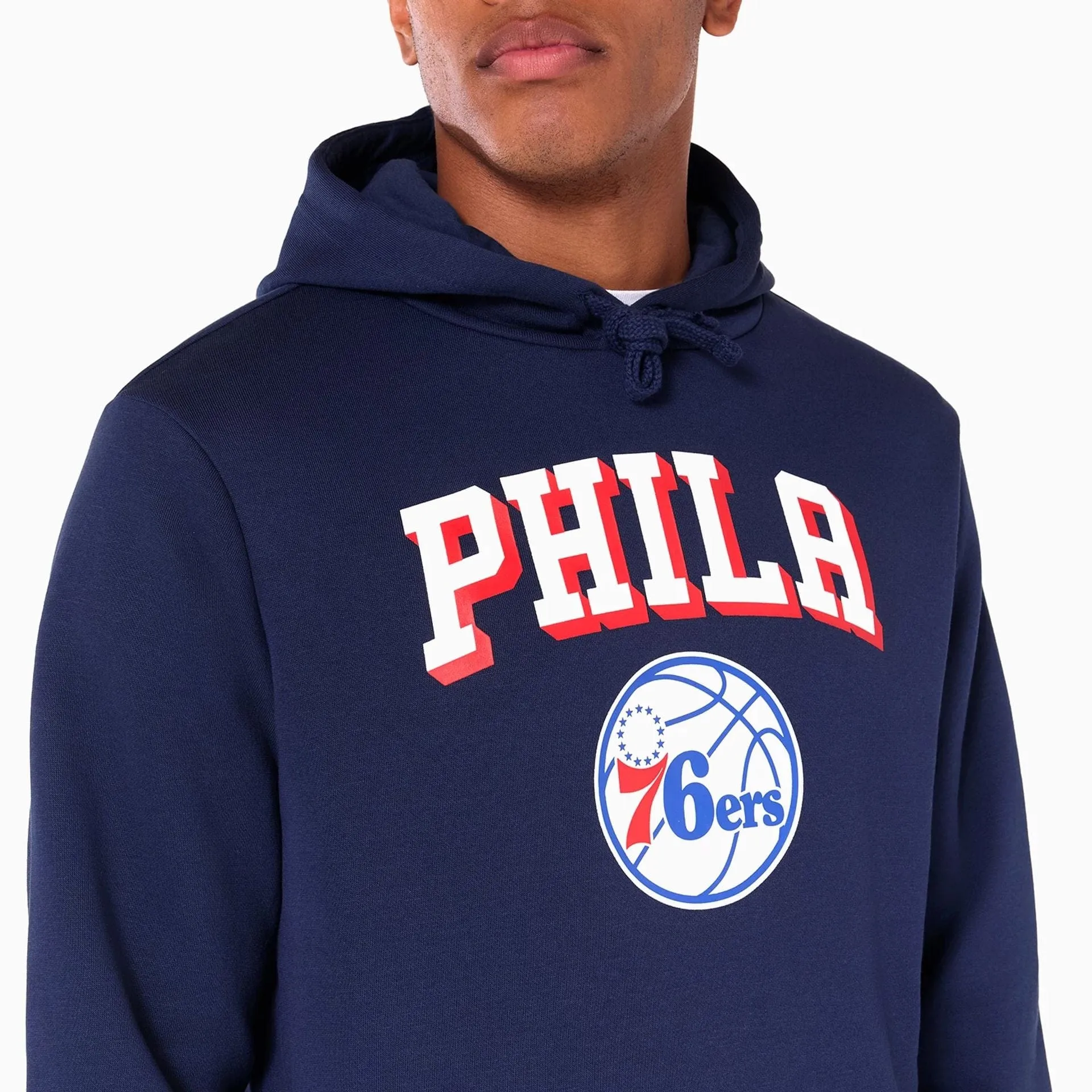 Philadelphia 76ers NBA Navy Pullover Hoodie NEW ERA