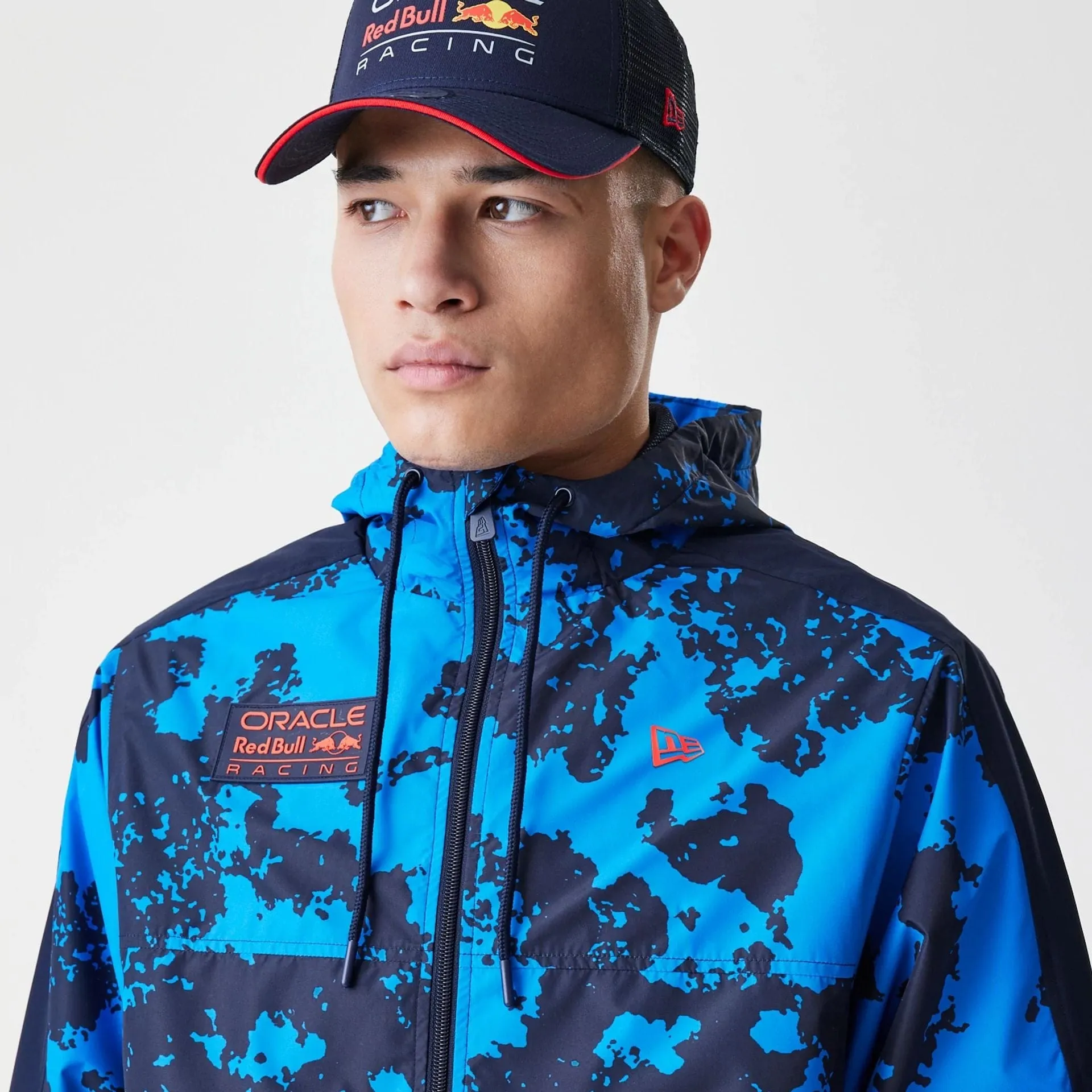 Red Bull Racing Blue Windrunner Jacket NEW ERA