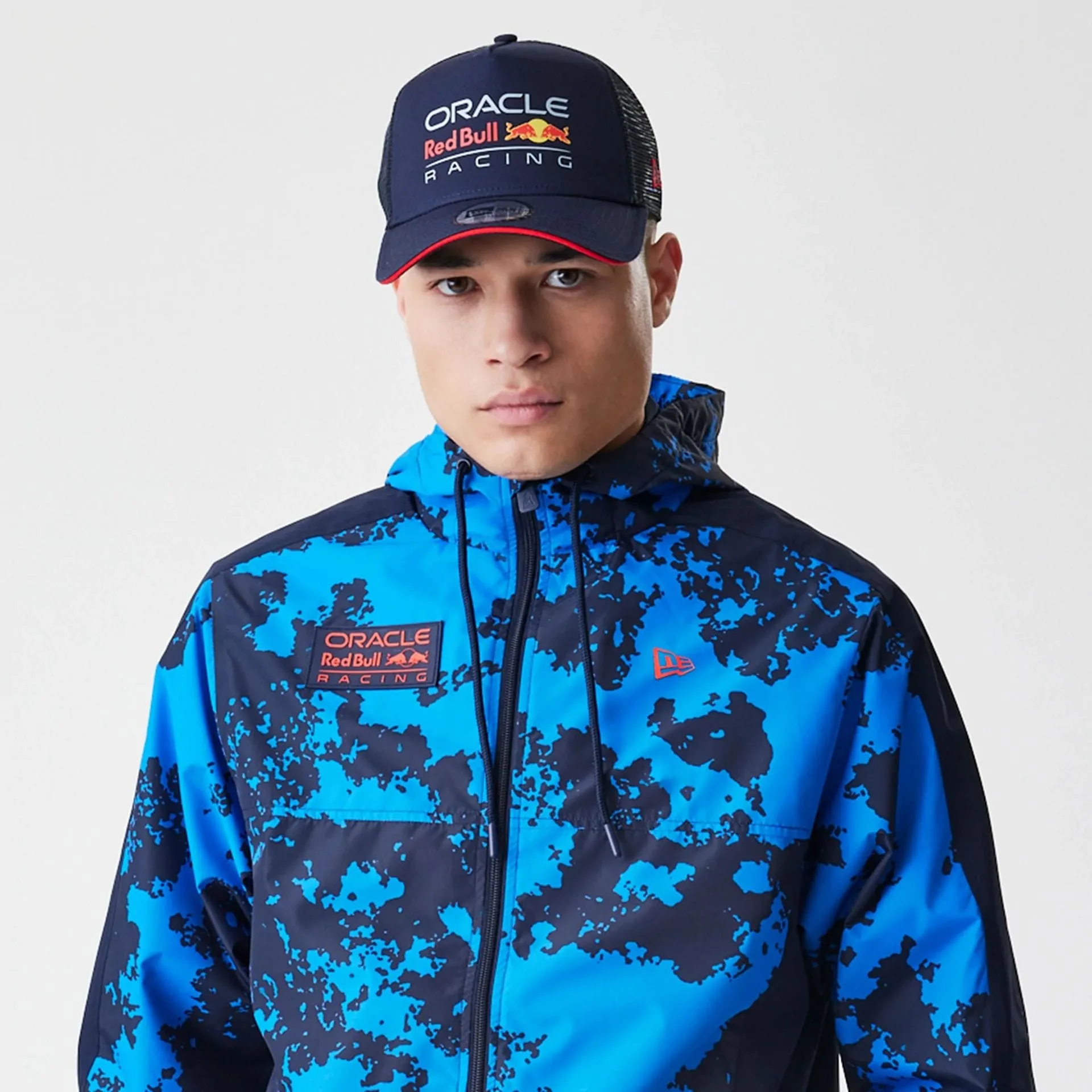 Red Bull Racing Blue Windrunner Jacket NEW ERA