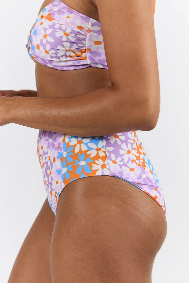 Reversible Golden Soul Bikini Bottom PINK LILY