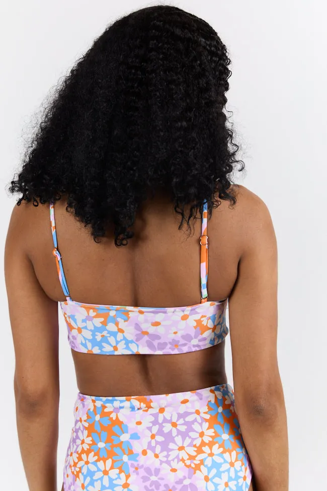 Reversible Golden Soul Bikini Top PINK LILY