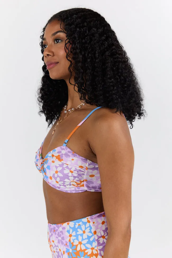 Reversible Golden Soul Bikini Top PINK LILY