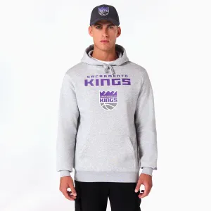 Sacramento Kings NBA Grey Pullover Hoodie NEW ERA