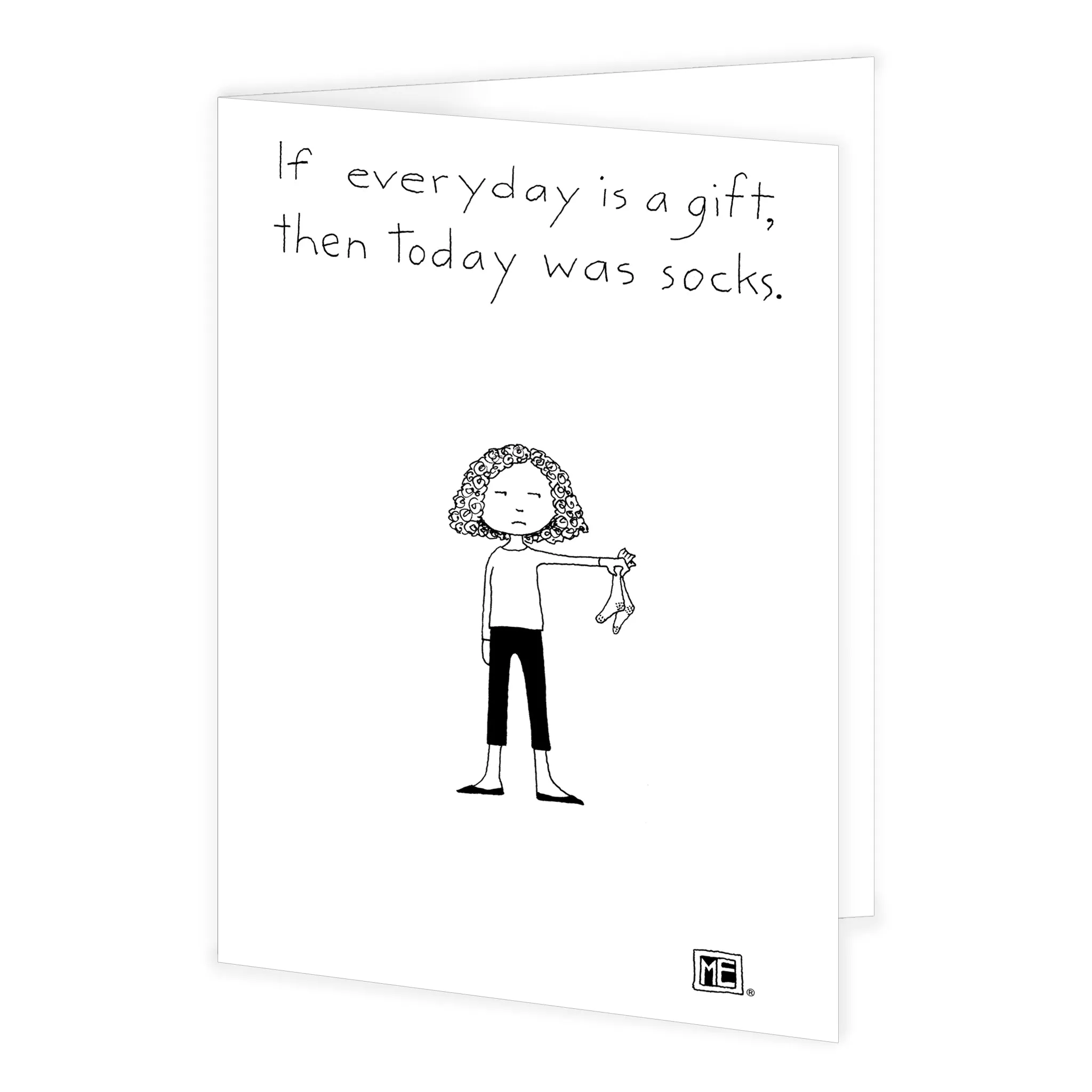 Socks Engeldark Card