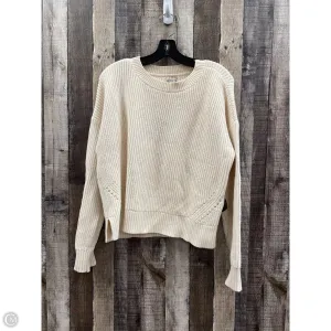 Sweater By Duluth Trading In Cream, Size: M