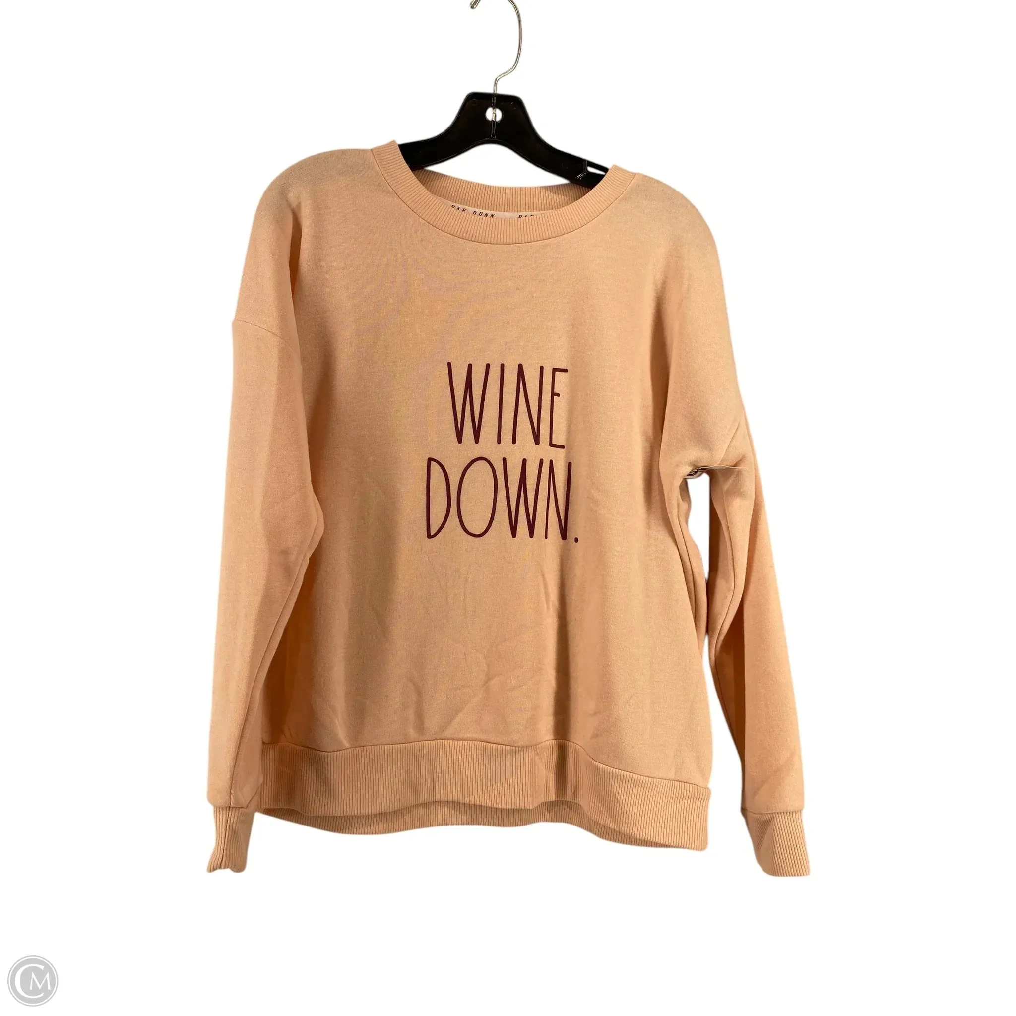 Sweatshirt Crewneck By Clothes Mentor In Pink, Size: S