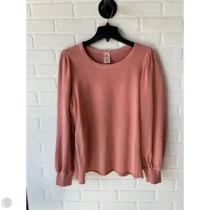 Sweatshirt Crewneck By Members Mark In Orange, Size: L