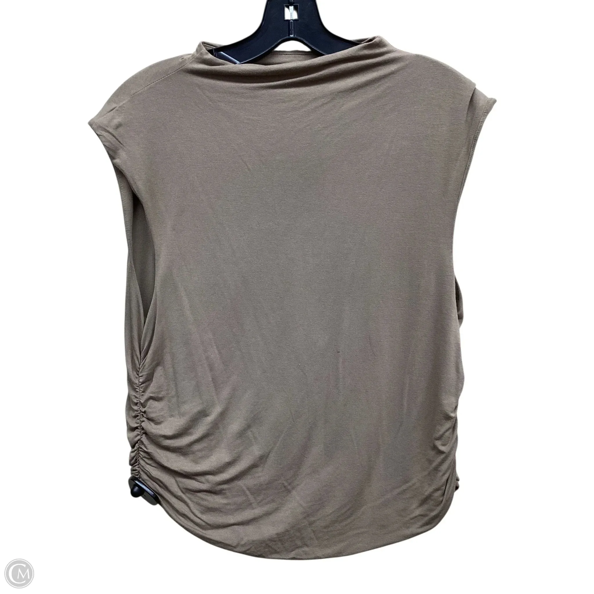 Top Sleeveless By A New Day In Brown, Size: Xl