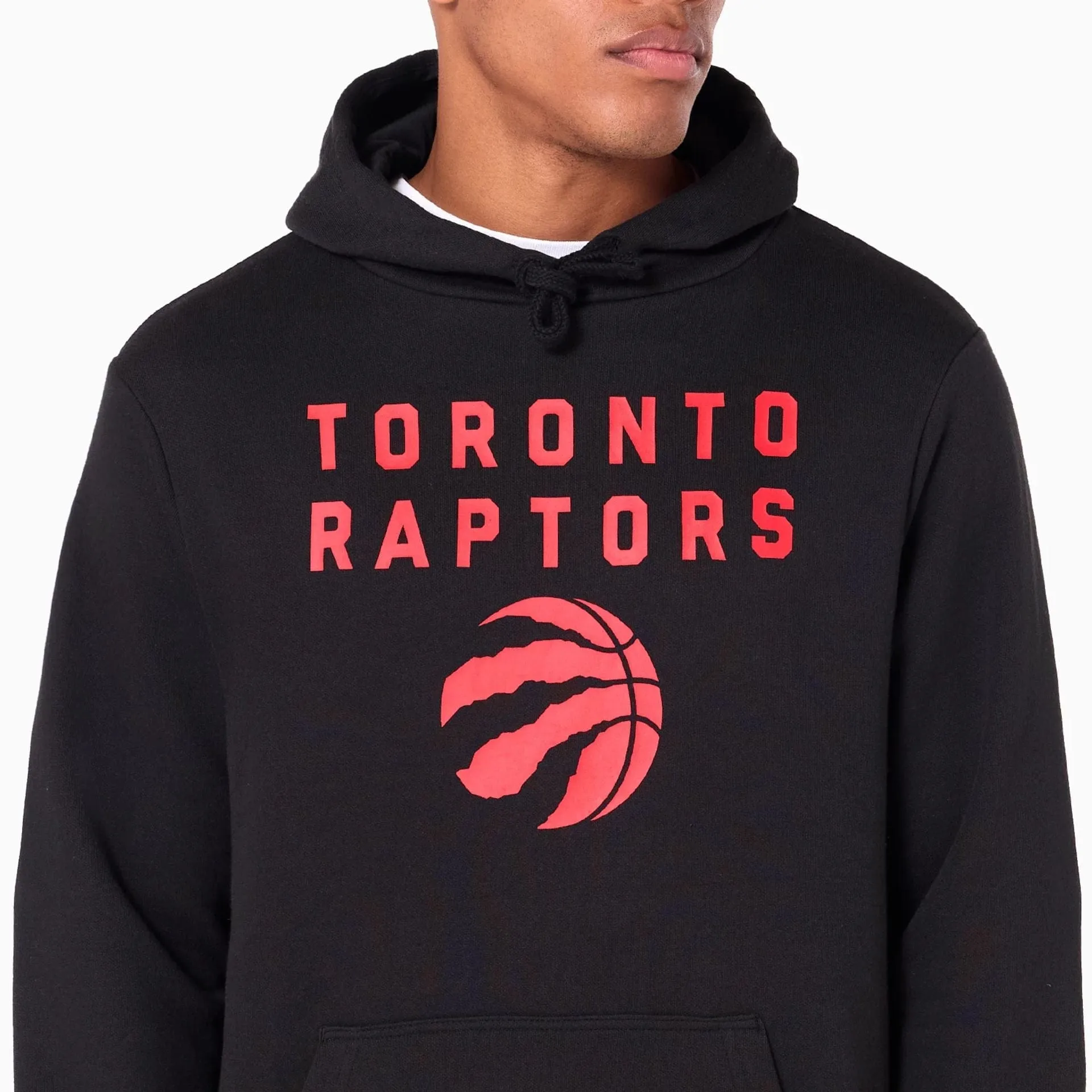 Toronto Raptors NBA Black Pullover Hoodie NEW ERA