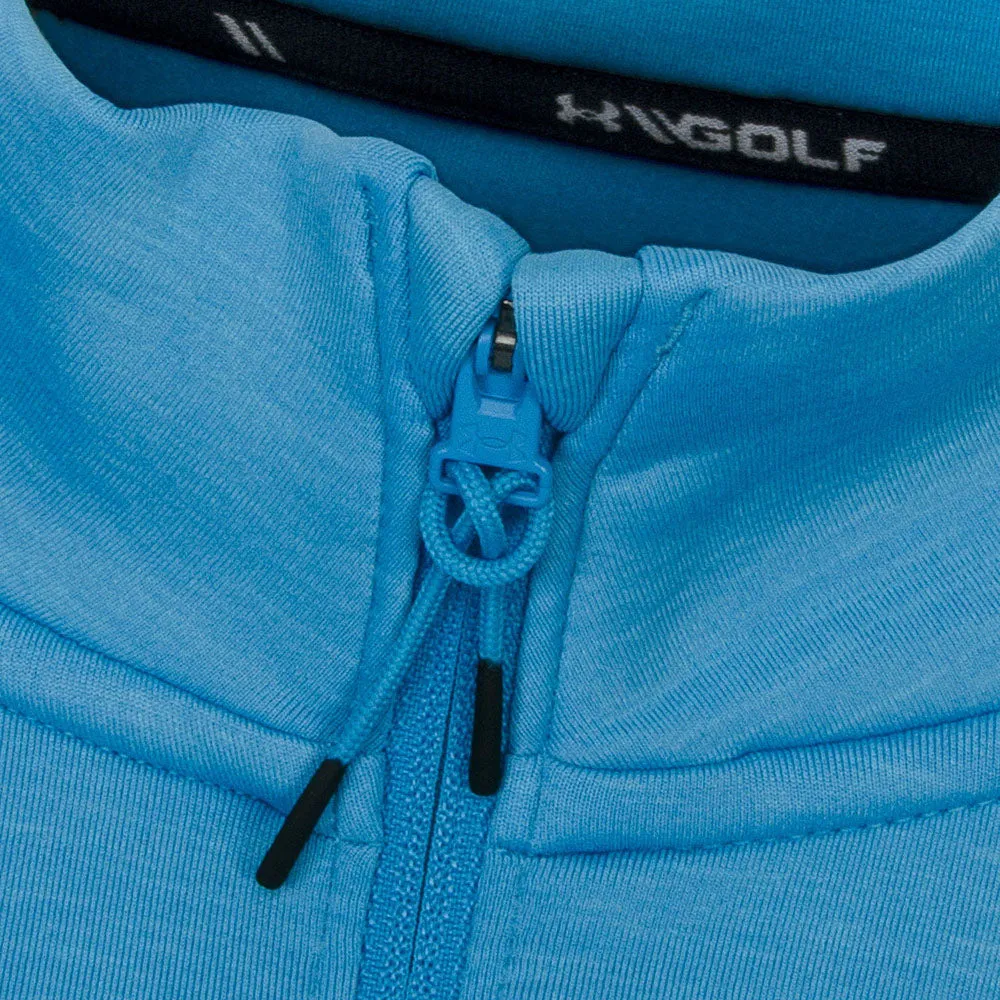 Under Armour Drive Midlayer Crewneck Pullover - Ether Blue/Ether Blue