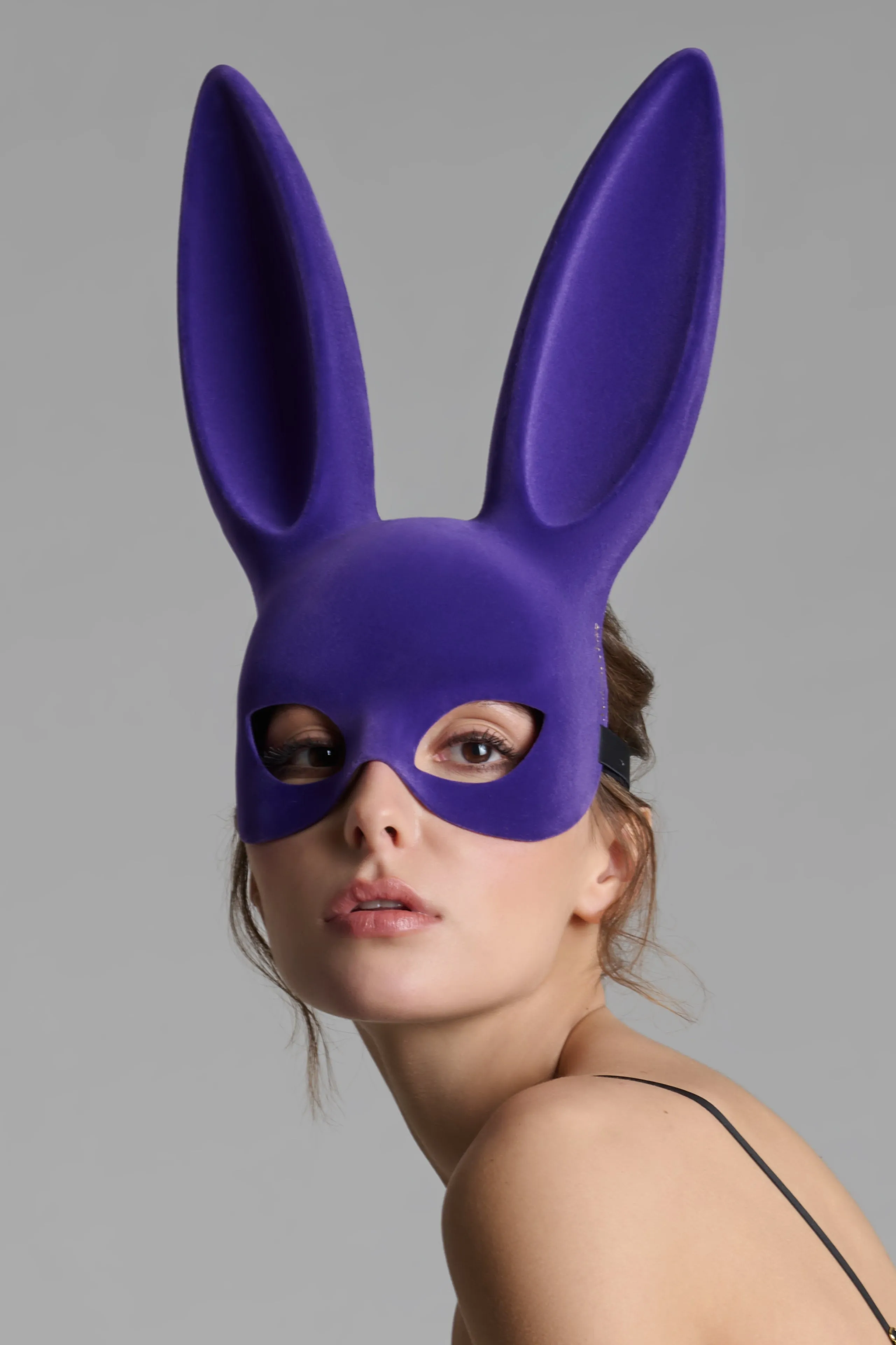 Velvet bunny mask - Les Ftiches Maison Close