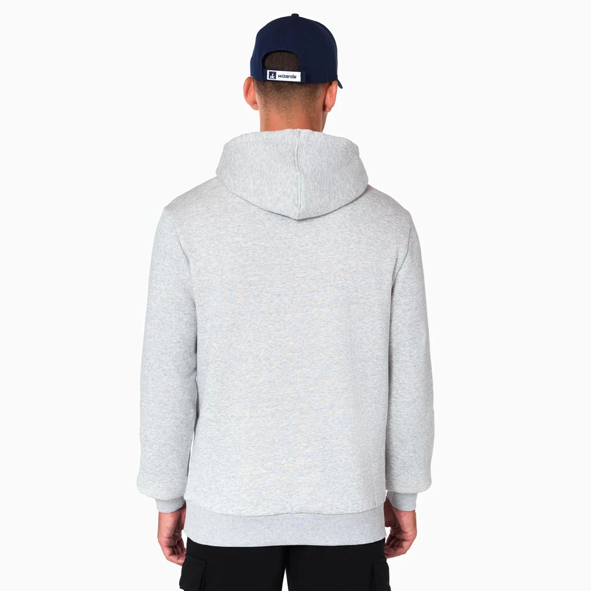Washington Wizards NBA Grey Pullover Hoodie NEW ERA